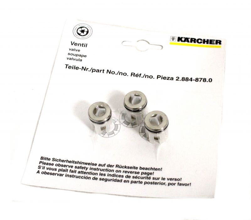Kärcher Valve (3 Pcs.) | 2.884-878.0 - Kärcher Store Schreiber - 2