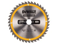 DEWALT DT1955 TCT Construction Circular Saw Blade 235mm x 30mm x 40 Teeth