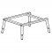 TREND WP-PRT/32 PRT TABLE FRAME WELDED