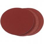Draper 83860 150mm Assorted Grit Aluminium Oxide Sanding Discs Pack of 5