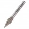 TREND CNCM/1X4MMTC 30 DEG V GROOVE 6.3MM WOOD         