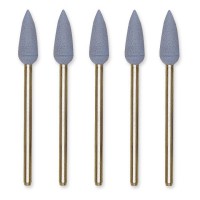 Proxxon 28288 5-Piece Bullet-shape Flexible Polishers for Fine Polishing