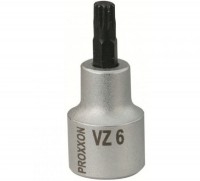 Proxxon 23629 3/8\" VZ 6 50mm Spline Socket bit