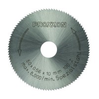 Proxxon 28020 50mm x 100T x 10mm Spring Steel Saw Blade