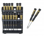 Proxxon 28148 Micro-Driver Set of Screwdrivers 15 Pieces With Holder