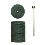 Proxxon 28304 10-piece 22mm Silicon Carbide Grinding Wheel for Glass Ceramics Tungsten Carbide