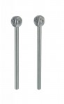 Proxxon 28725 Wolfram Vanadium Ball Shaped Milling Bits, 2 pcs, 6 mm NO 28 725