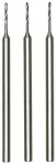 Proxxon 28852 HSS Drill Bits, 0.8 mm, 3 Pieces
