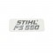 Stihl Model Plate Fs 550