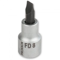 Proxxon 477358 Industrial 1/2\" Flat Screwdriver 8mm x 55mm Length