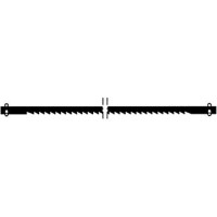 Proxxon 28741 Coarse Tooth Pin End Scroll Saw Blades, (10 TPI), 12 pcs. NO 28 741