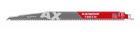 Milwaukee 48005527 Pack of 5 AX Carbide Demoliton Sawzall Reciprocating Saw Blade Set