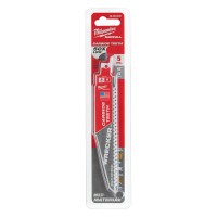 Milwaukee 150mm X 6TPI Multi-Material WRECKER CARBIDE DEMOLITION Sawzall Blades - 5pc