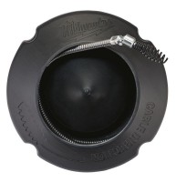 Milwaukee 48532584 6mm x 7.6m Spiral Pivot Bulb Auger with Drum