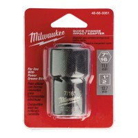 Milwaukee Imp Wrench Adaptor 1/2 to 7/16- 1pc