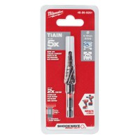 Milwaukee Shockwave Step Drill Bit 4 -12mm / 1\" - 1pc