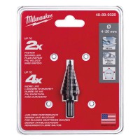 Milwaukee Step Drill Bit 4 - 20mm