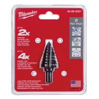 Milwaukee Step Drill Bit PG7 - PG21