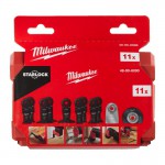 MILWAUKEE 11 PIECE GENERAL PURPOSE STARLOCK MULTI-TOOL BLADE SET