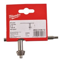 Milwaukee Type B - S2AT - Chuck Key - 1pc