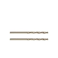 Milwaukee 4932352350 HSS-G 3.2mm x 65mm Thunderweb Metal Drill Bit Pack Of Two