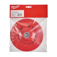 Milwaukee Flexible Grinder Backing Pad 170mm x 22.2mm - 1pc