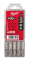 Milwaukee 4932352835 Pack of 5 SDS+ Plus MX4 Drill Bit Set 5.5mm - 8mm