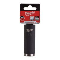 Milwaukee (NO LONGER AVAILABLE) Milwaukee SHOCKWAVE IMPACT DUTY 1/2\" Impact Socket Long 19mm - 1pc