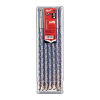 Milwaukee 4932399183 Pack of 50 SDS+ Plus M2 Drill Bit 8mm x 210mm