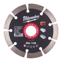 Milwaukee Dia Blade DU 115mm - 1pc