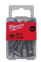 Milwaukee S/Driving Bit PZ 2 x 25mm - 25pcs