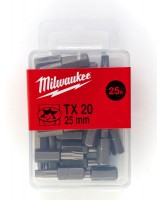 Milwaukee S/Driving Bit TX 20 x 25mm - 25pcs