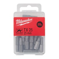 Milwaukee S/Driving Bit TX 25 x 25mm - 25pcs
