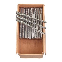 Milwaukee 4932430437 Pack of 50 SDS+ Plus MX4 Drill Bits 6mm x 110mm