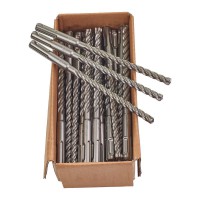 Milwaukee 4932430439 Pack of 50 SDS+ Plus MX4 Drill Bits 8mm x 165mm