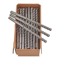 Milwaukee 4932430441 Pack of 50 SDS+ Plus MX4 Drill Bit 10mm x 165mm