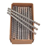 Milwaukee 4932430443 Pack of 50 SDS+ Plus MX4 Drill Bit 12mm x 210mm