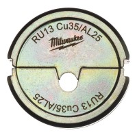 Milwaukee Crimp Die RU13 Cu35/AL25-1pc