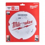 Milwaukee 4932471304 Fibre Cement Cutting Circular Saw Blade 190mm x 30mm 4T