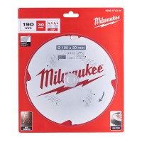 Milwaukee 190mm Circular Saw Blades