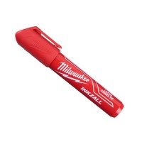 Milwaukee 4932471556 INKZALL Red Large Chisel Type Marker Pen
