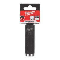 Milwaukee [NO LONGER AVAILABLE] Milwaukee SHOCKWAVE IMPACT DUTY  1/2\" Impact Socket Long 15mm - 1pc