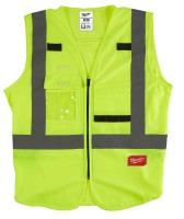 Milwaukee Hi-Visibility Vest Yellow - S/M -1pc