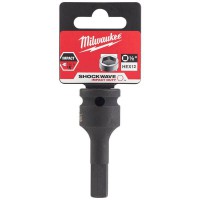 Milwaukee HEX12 SHOCKWAVE IMPACT DUTY 1/2\" DRIVE IMPACT Hexagon Bit Socket