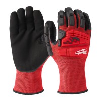 Milwaukee IMPACT CUT LEVEL 3 GLOVES S/7 - 1PC XXX