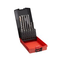 Milwaukee 4932478626 Pack of 7 SDS+ Plus MX4 Set Drill Bit Set 5mm - 12mm