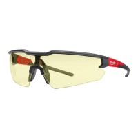 Milwaukee Yellow  Safety Glasses - 1pc