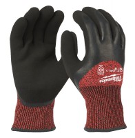 Milwaukee Bulk Winter Cut Level 3/C Dipped Gloves - L/9 (72pc)