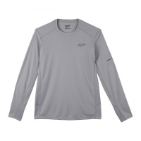 Milwaukee WWLSG-L WARM LONG SLEEVE SHIRT GREY