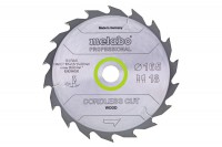 Metabo 628294000 HW/CT 165 x 18T x 20mm Cordless Cut Circular Saw Wood Blade - Professional